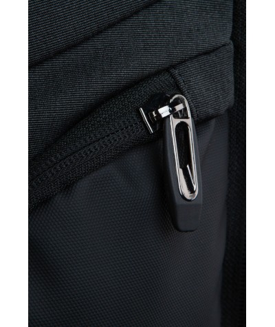 Plecak męski czarny na laptopa 15,6" r-bag Drum Black podróżny z USB