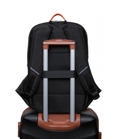 Plecak podróżny na laptopa 15,6" r-bag Drum Kick na walizkę z USB