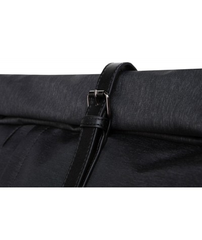 Plecak kurierski zwijany na laptopa 15,6" czarny r-bag Roll Black