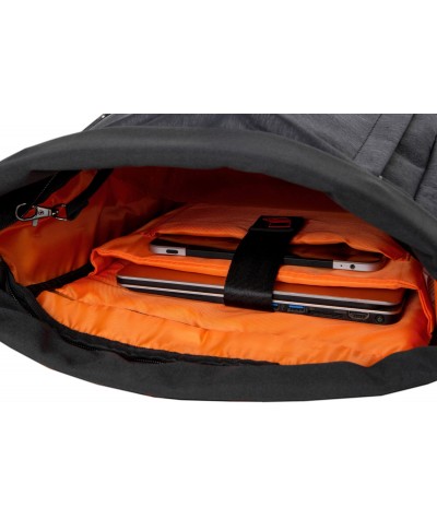 Plecak zwijany na laptopa 15,6" czarny r-bag Roll Black