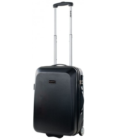 Walizka podróżna HI-TEC Cork ABS 40L bagaż podręczny Ryanair 55x40x20 mała czarna