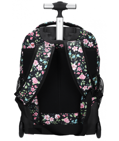 Plecak szkolny na kółkach dla dziewczynki STEET Flowers