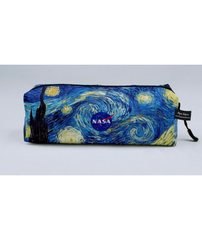 Piórnik saszetka Van Gogh Starry Night NASA obraz sztuka damski
