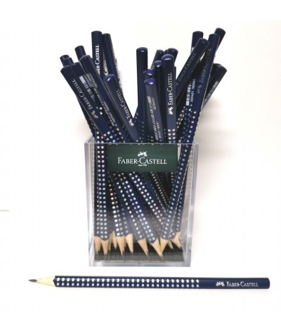 Ołówki Faber-Castell granatowy kropki