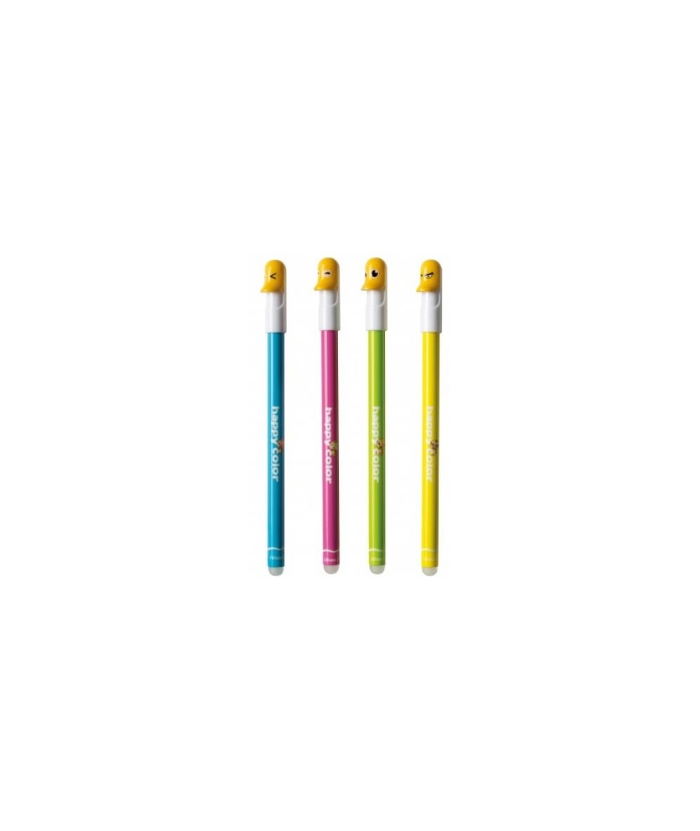 Długopis zmazywalny uszatki ZABAWNE KACZKI M&G Happy Color niebieski