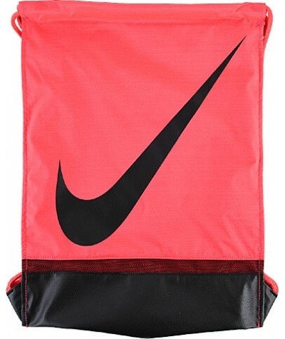 Malinowy worek Nike sportowy na buty Academy LOGO plecak na sznurkach