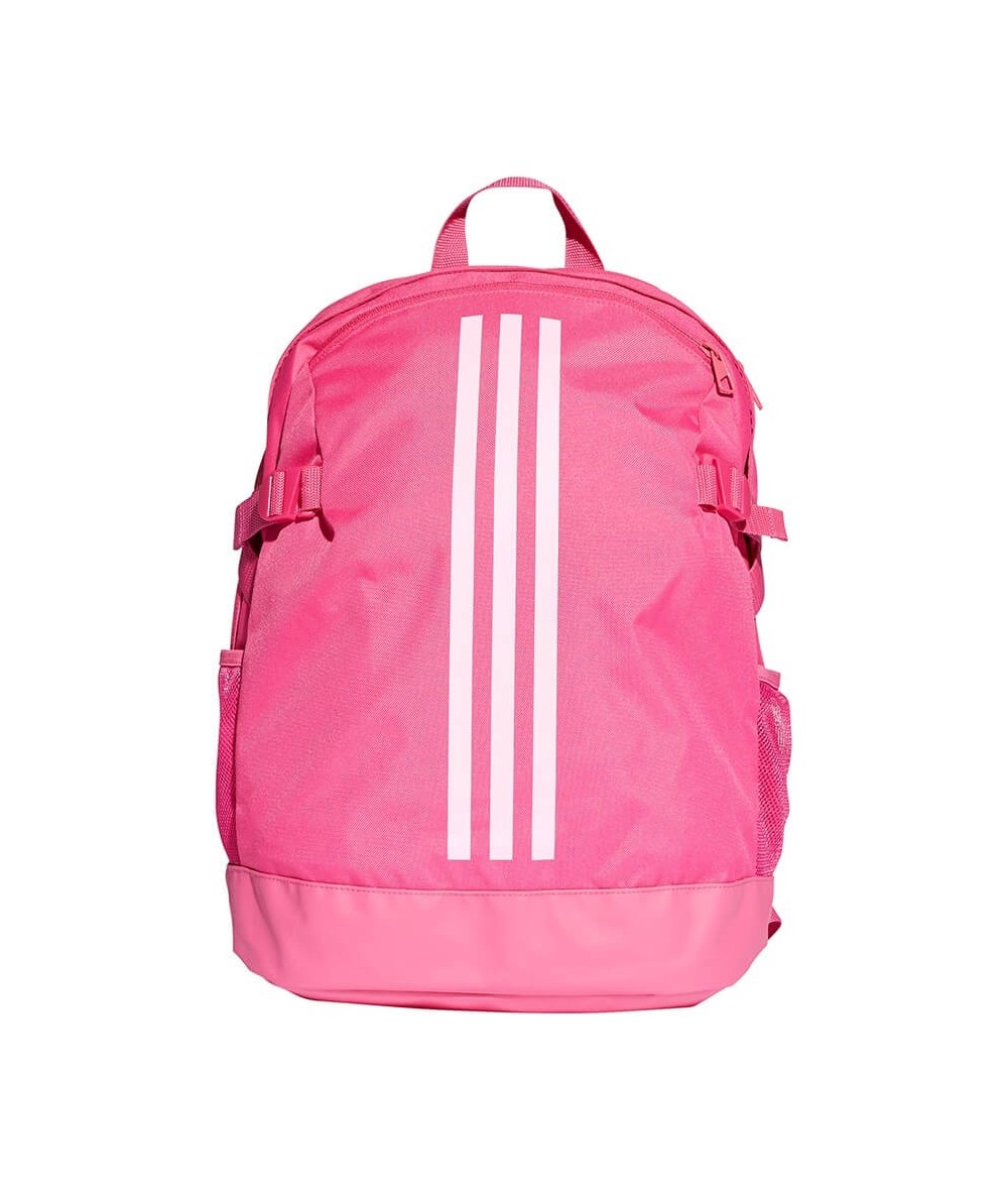 canal Lujo Brújula Różowy plecak ADIDAS damski z paskami młodzieżowy do liceum