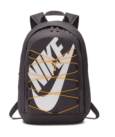Szary plecak sportowy NIKE Hayward 2.0 BLACK logo młodzieżowy