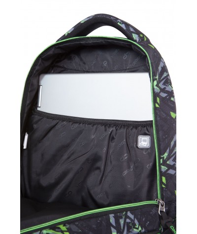 Zestaw szkolny plecak piórnik worek CoolPack Electric Green zielony 3 el.
