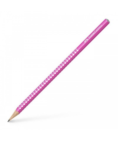 Ołówek Faber-Castell różowy z brokatem Sparkle Pearl