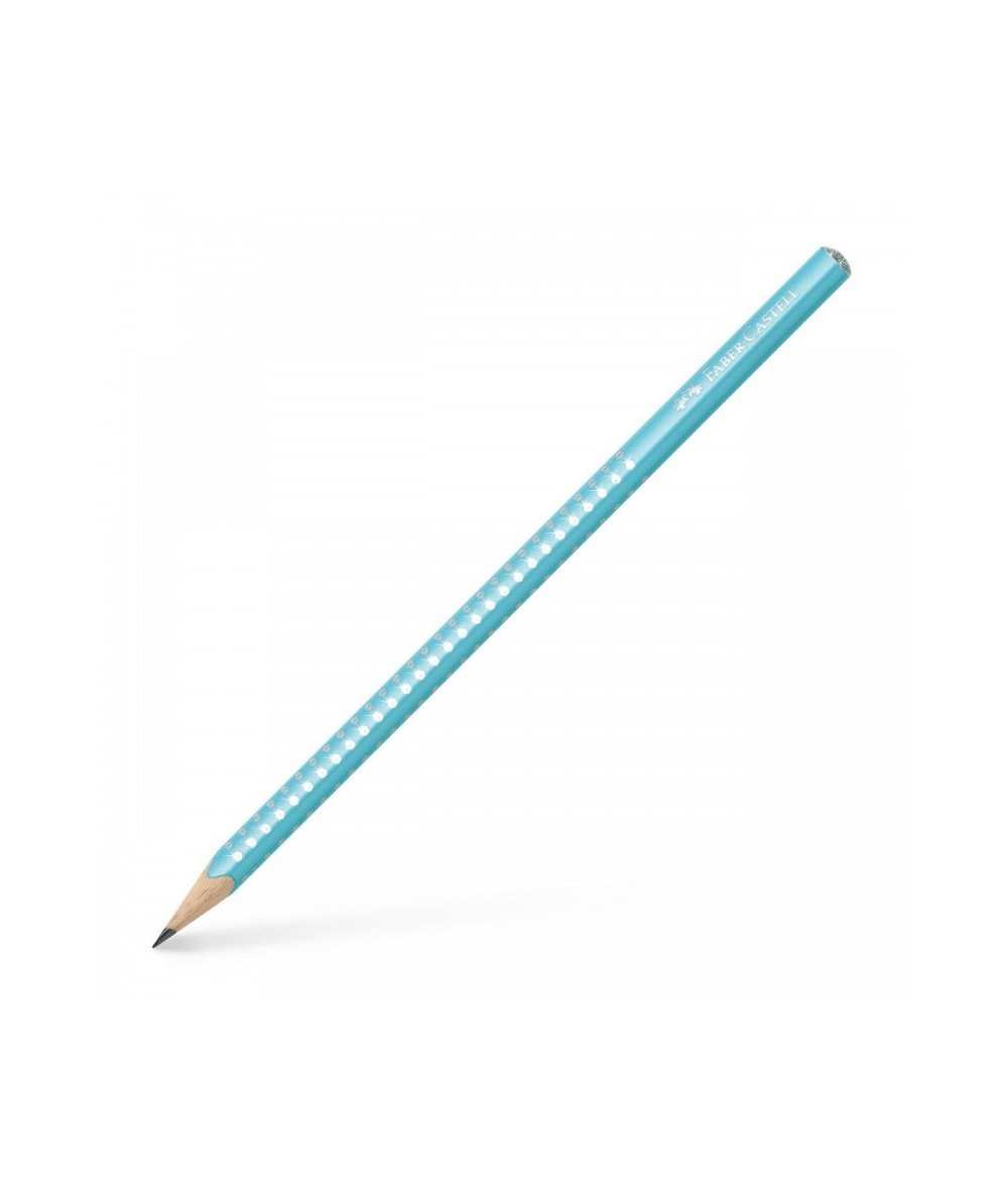 Ołówek Faber-Castell niebieski z brokatem Sparkle Pearl