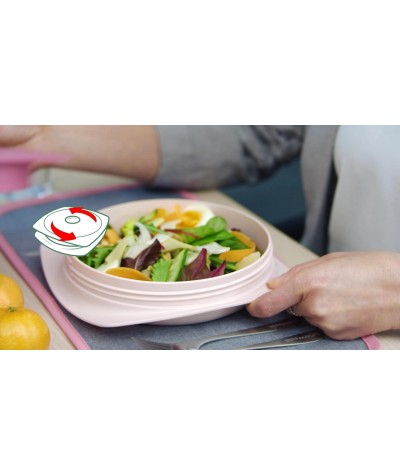 Lunchbox pojemnik na obiad Maped Adult śniadaniówka 900ml rózowy