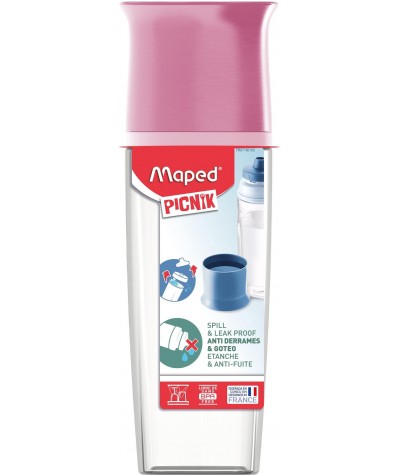 Bidon Maped Adult 500ml BPA Free kubek do pracy różowy