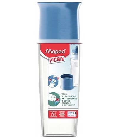 Bidon Maped Adult 500ml BPA Free kubek do pracy niebieski