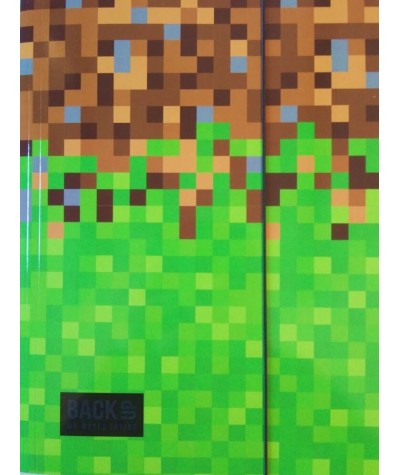 Teczka z gumką A4 bloki z gry pixele Game BackUP