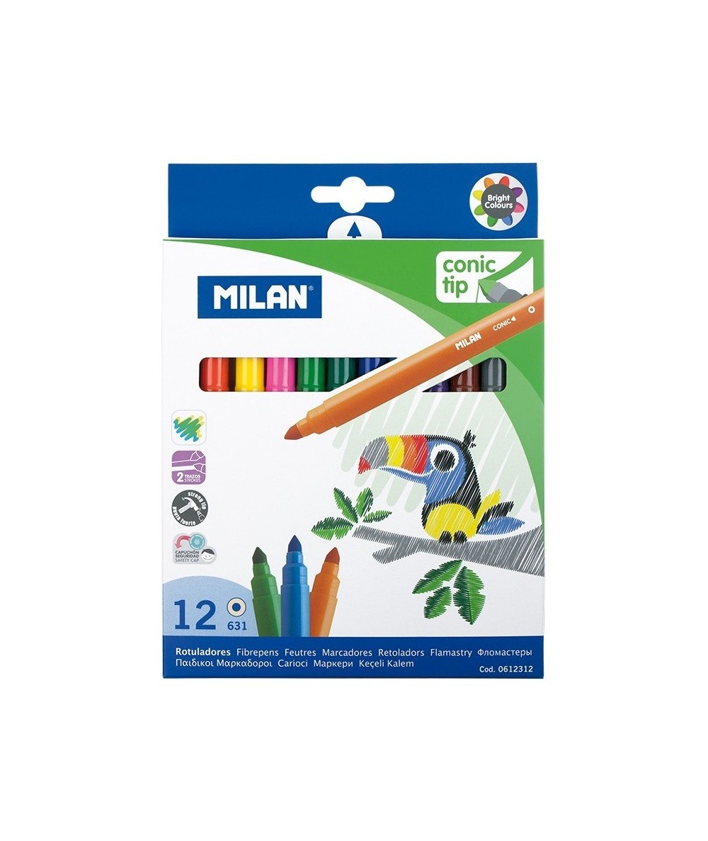 Flamstry Milan Conic Tip 12 kolorów stożkowe końcówki