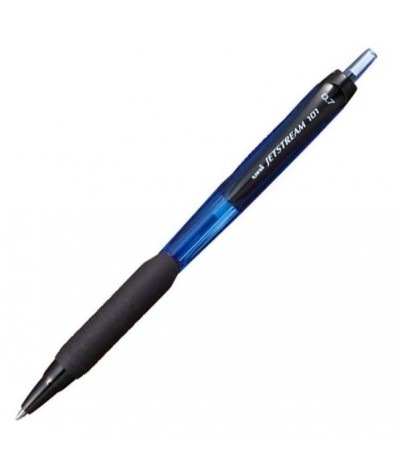 Długopis kulkowy Jetstream NIEBIESKI szybkoschnący tusz UNI SXN-101