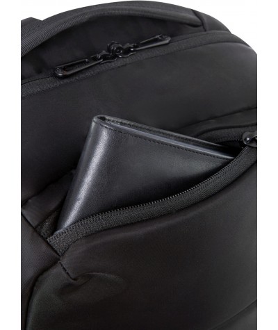 Czarny plecak na laptop 15,6" Biznesowy COOLPACK BOLT damski męski CP