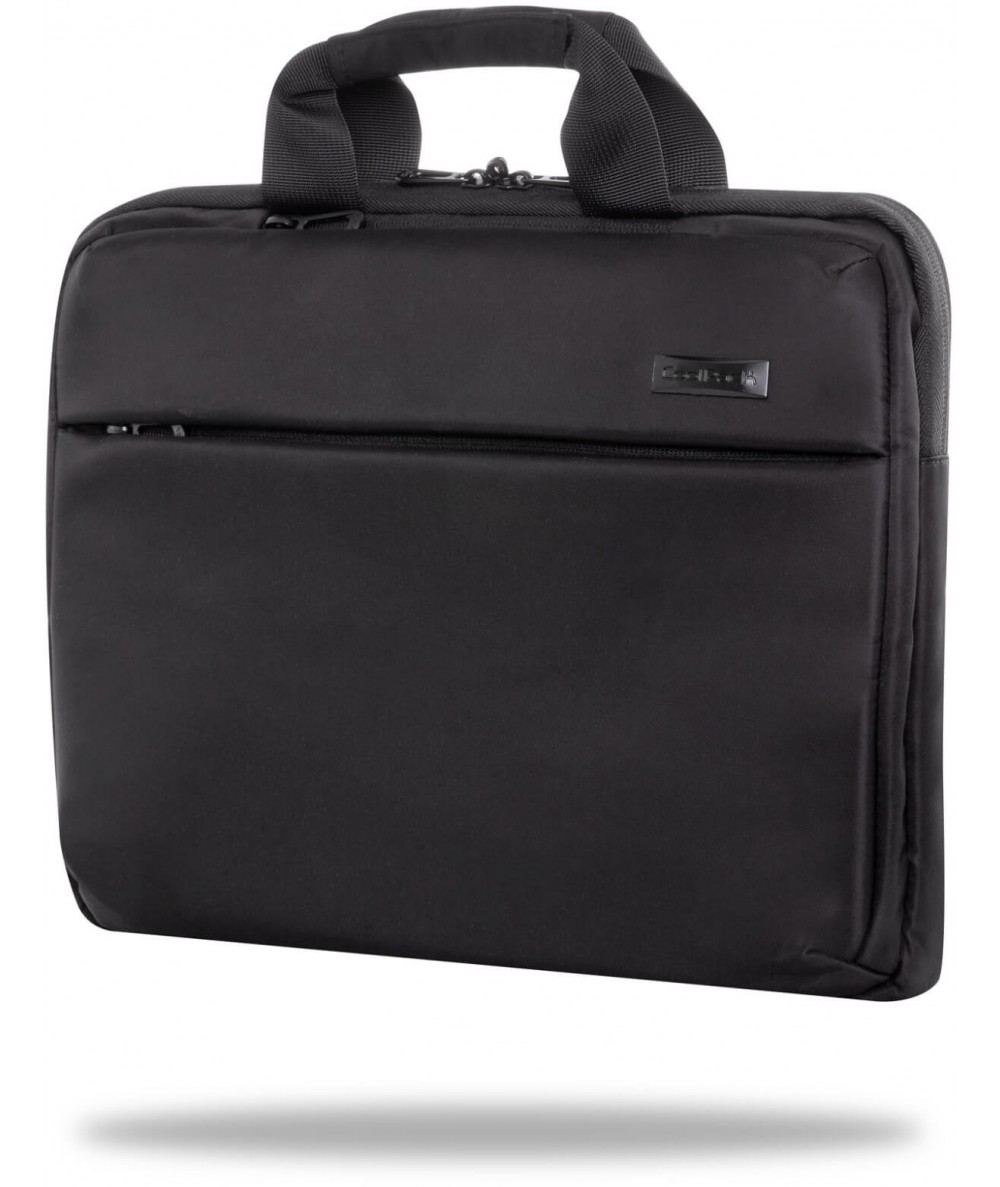 Czarna torba na laptopa 13,3" biznesowa BLACK COOLPACK PIANO