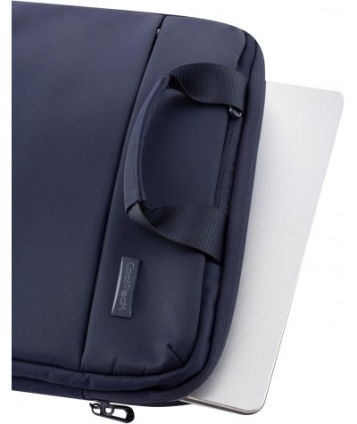 Granatowa torba na laptopa 13,3" biznesowa BLUE COOLPACK PIANO unisex