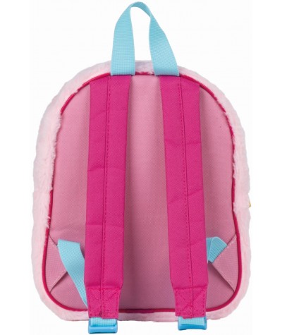 Plecak do przedszkola pluszowy z jednorożcem UNICORN futrzany