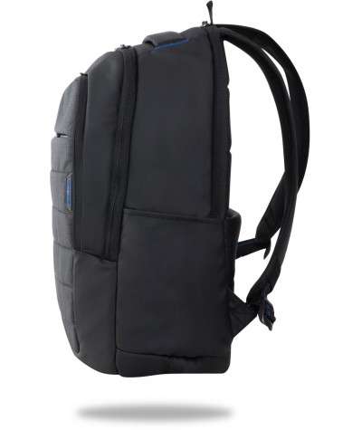 Plecak męski na laptop 17" niebieskie wnętrze biznesowy CoolPack Icon