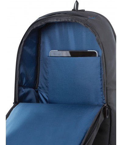 Plecak męski na laptop 17" niebieskie wnętrze biznesowy CoolPack Icon