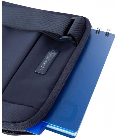 Granatowa torebka męska na ramię na smartfon tablet CoolPack Clip mała