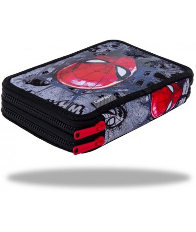 Piórnik Spiderman dwukomorowy dla chłopca duży CoolPack Jumper XL