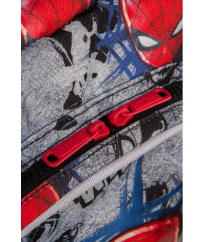 Plecak na kółkach Spiderman Disney dla chłopca szary CoolPack Jack 24L