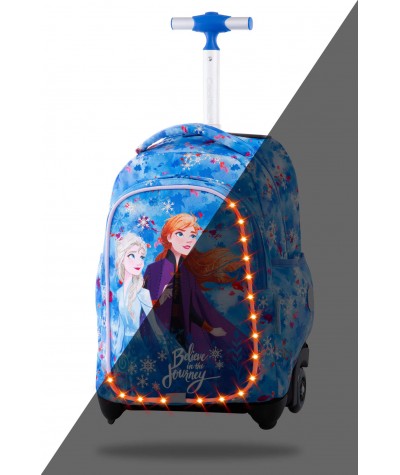 Świecący plecak na kółkach LED KRAINA LODU Frozen 2 CoolPack CP DISNEY JACK dziewczęcy