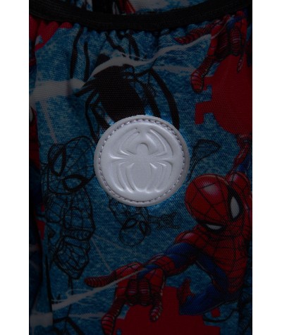 Świecący plecak dla pierwszoklasisty Spiderman niebieski CP Joy S LED