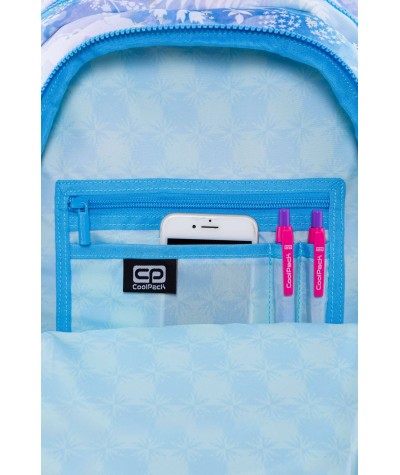 Świecący plecak szkolny Frozen dla dziewczynki do 1 klasy CP Joy S LED