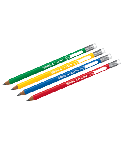 ołówki trójkątne do nauki pisania JUMBO Colorino dla małych rąk