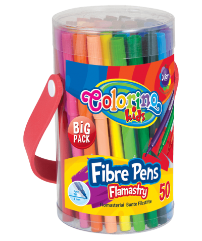 flamastry colorino 50 sztuk dużo kolorów dla dzieci