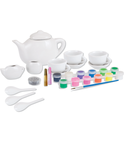 porcelana do herbaty dla dzieci do malowania mini colorino