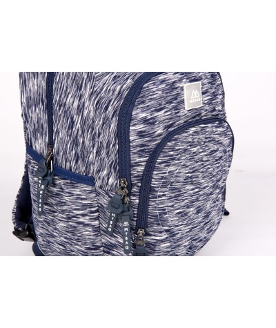 Plecak szkolny dla chłopaka ATIK L MyBaq Blur z pasem piersiowym