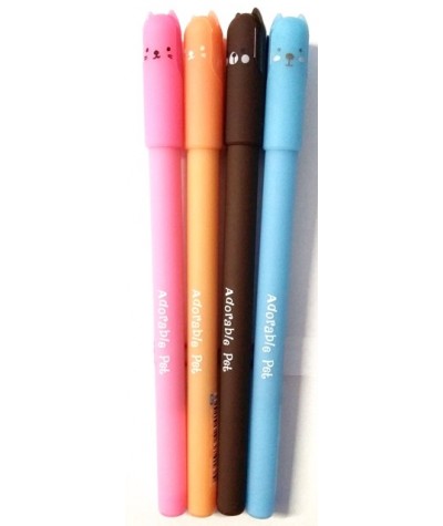 Długopis żelowy uszaki ze zwierzakami M&G Adorable Pets