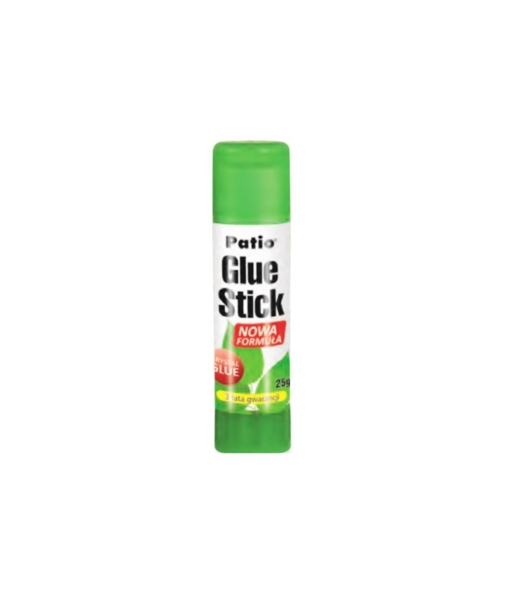 Klej w sztyfcie przezroczysty Crystal Glue Stick Patio 25g