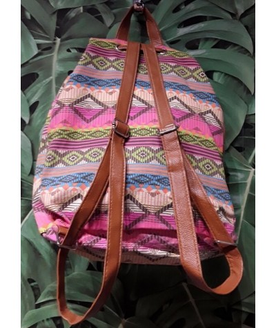 Plecak worek vintage indiana pastelowy dla dziewczyny