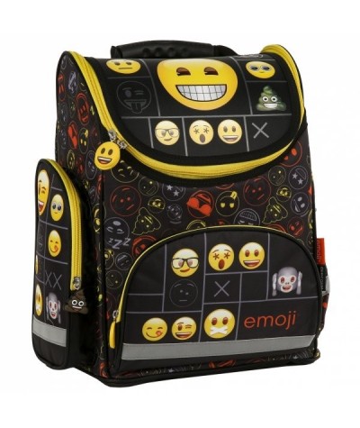 Tornister szkolny Emoji z emotkami dla chłopca lub dla dziewczynki