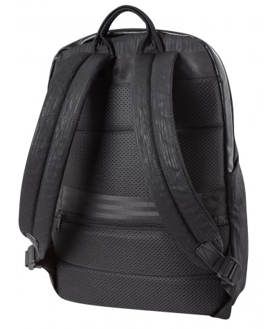 Plecak czarny damski 15" r-bag Lock Black miejski melanż 2020
