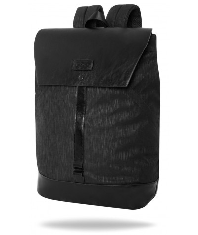 Plecak damski miejski na laptopa 14" r-bag Strut Black czarny vintage