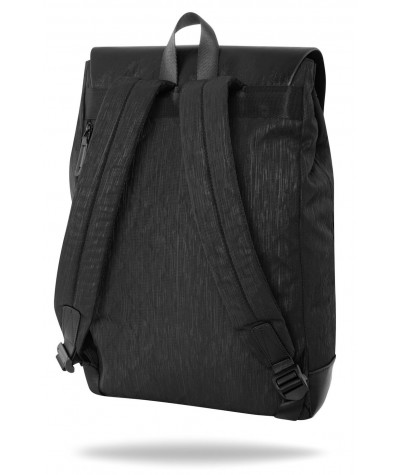 Plecak damski miejski na laptop 14" r-bag Strut Black czarny 2020