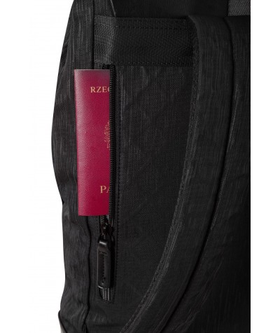 Plecak damski miejski na laptop 14" r-bag Strut Black czarny 2020