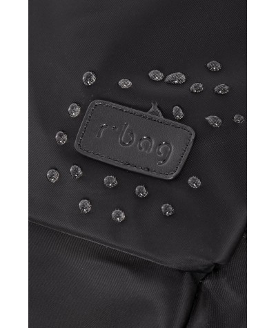 Plecak miejski damski męski kostka 14" r-bag Deck Black czarny 2020