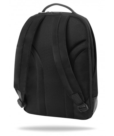 Plecak miejski męski na laptopa 14" r-bag Ridge Black czarny 2020
