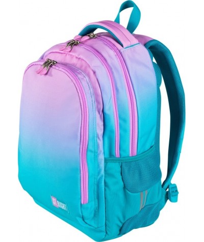 Plecak ombre szkolny dla młodzieży 25 L ST.RIGHT TURQUISE OMBRE BP57 kolorowy