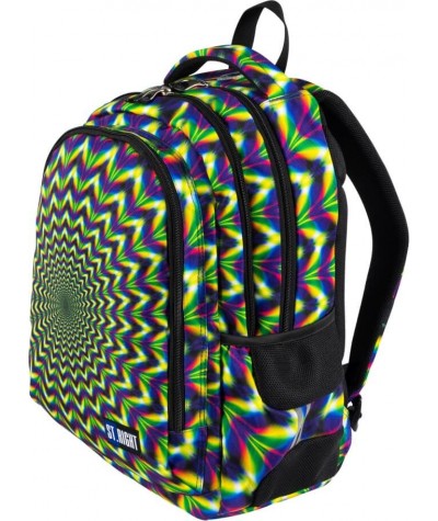 Kolorowy plecak młodzieżowy dla nastolatków ST.RIGHT HIPNOZA BP57