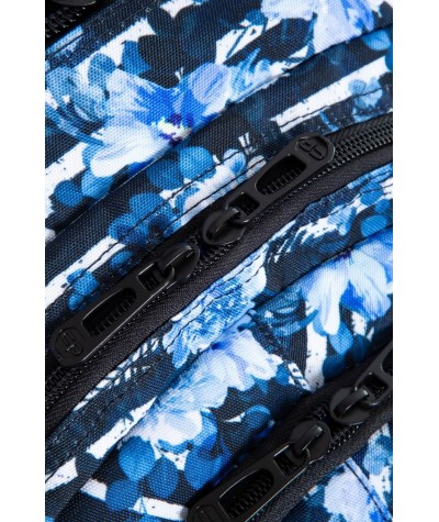 Plecak w kwiatki paski dla dziewczyny CoolPack Blue Marine NIEBIESKI 8